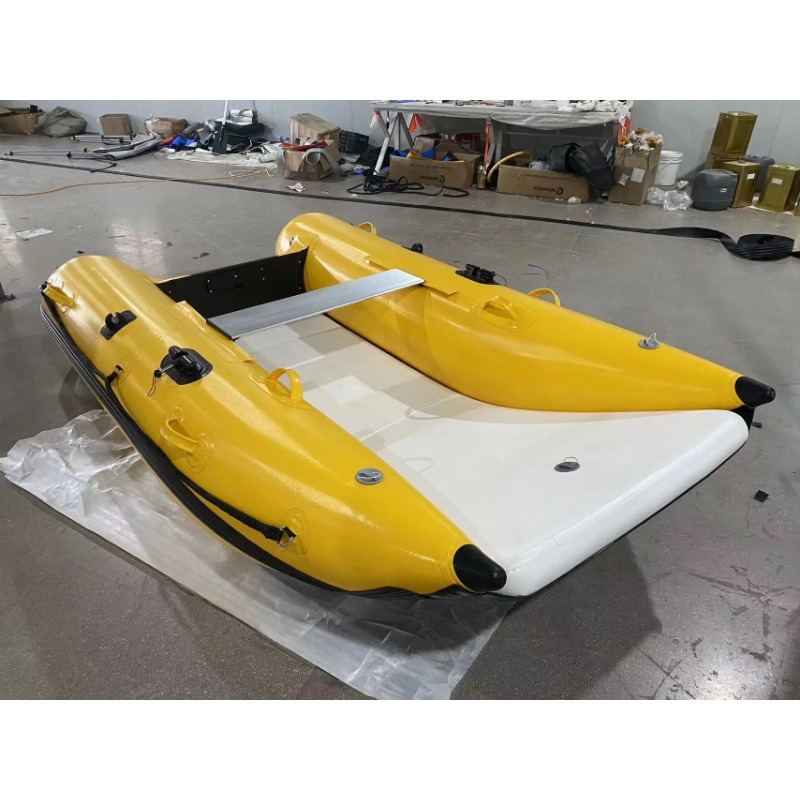 새로운 고속 팽창식 보트, 썬더캣 낚시용 쌍동선 보트  - Fishing Boat Inflatable 리뷰 및 가격